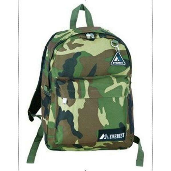 Everest Trading Everest 16.5 in. Classic Camo Backpack C2045CR-CM